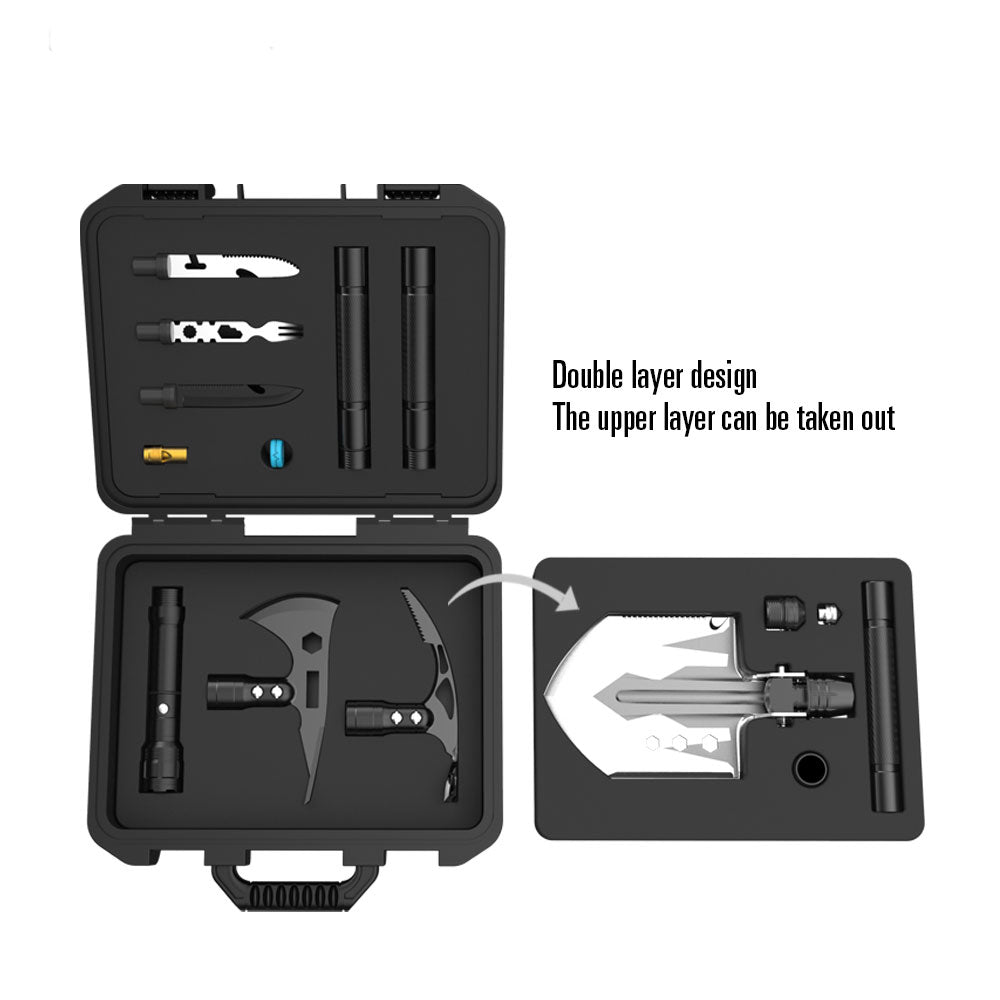 Multi-Function Axe-Shovel-Spear Kit