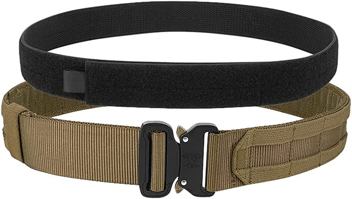 Quick Release Rigger MOLLE Belt 1.75 Inch Inner & Outer Tactical Heavy Duty Belt