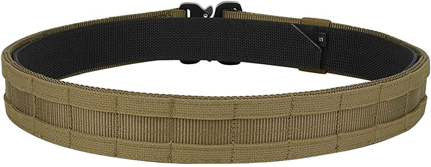 Quick Release Rigger MOLLE Belt 1.75 Inch Inner & Outer Tactical Heavy Duty Belt