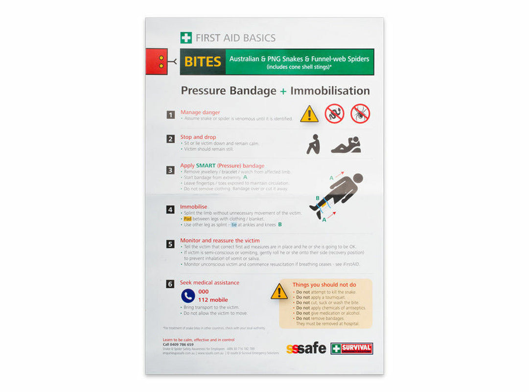 SURVIVAL Snake Bite First Aid KIT