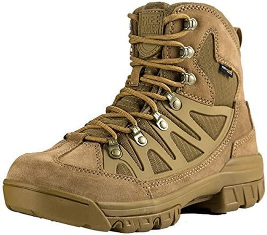 Men'S Tactical Waterproof Lightweight Hiking Boots Military Combat Boots Work Boots(Coyote Brown 8 M US)