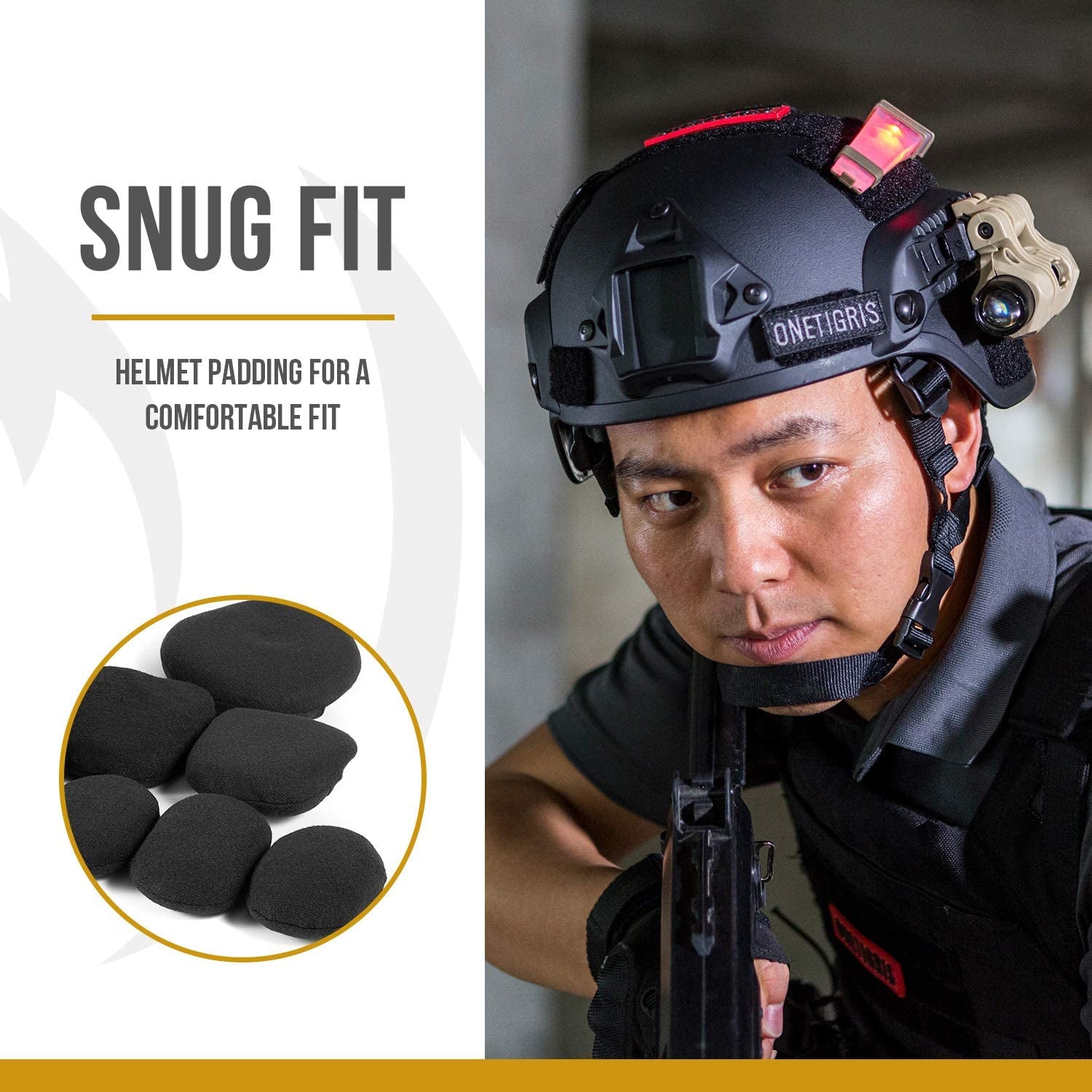 Koyheng Tactical MICH 2000 Helmet, Adjustable ACH Airsoft Helmet With