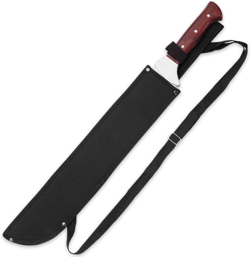 Razorback Machete with Nylon Shoulder Sheath 