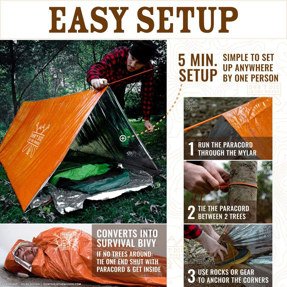 World'S Toughest Ultralight Survival Tent • 