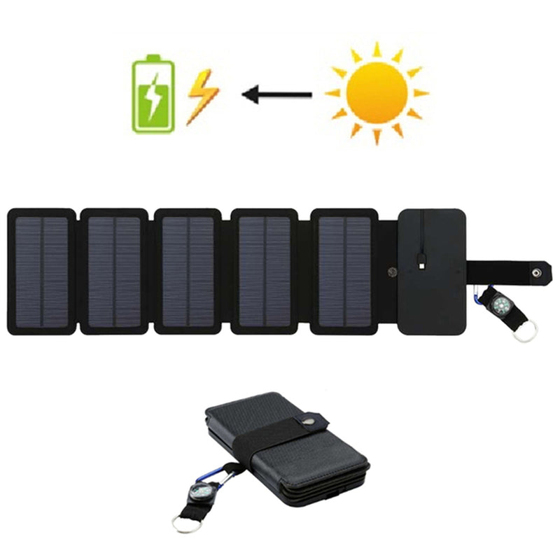 Folding Backpack Solar Panel Charger 